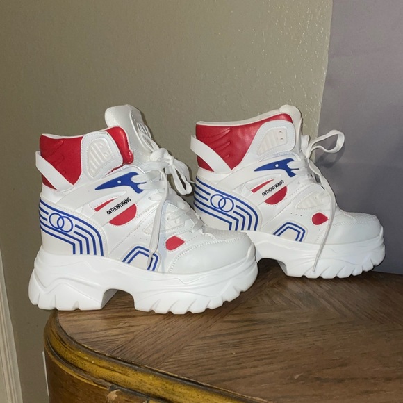 Anthony Wang Wedge Sneakers - Picture 4 of 9